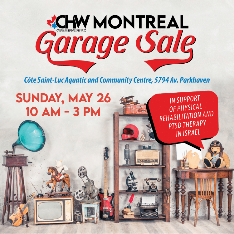 Montreal Garage Sale