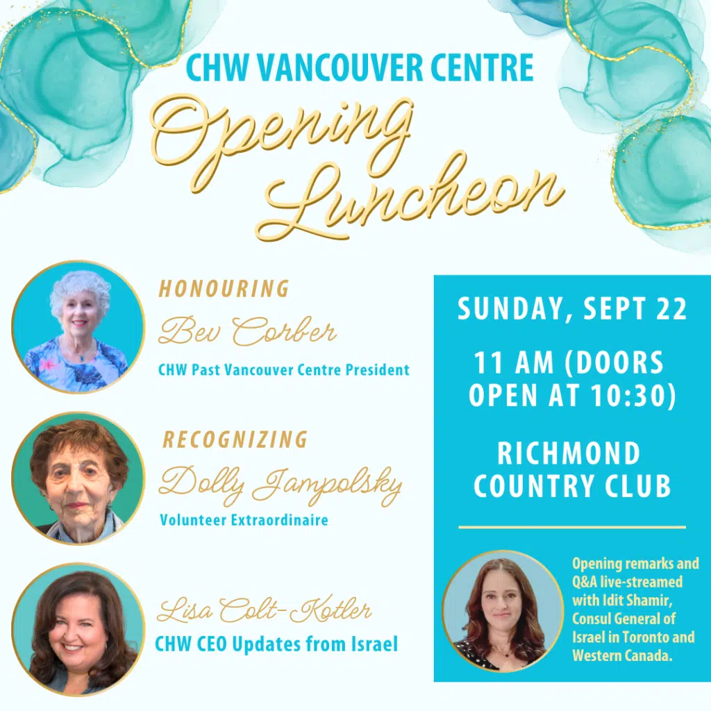 Vancouver Opening Luncheon