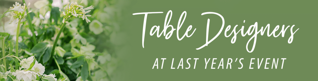 At Our Table 2025 - Table Designers