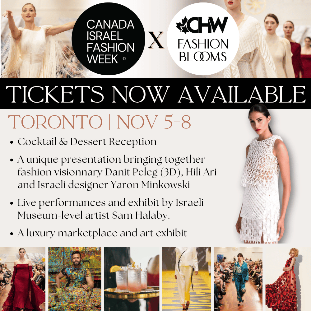 CIFW X CHW Fashion Blooms Toronto Tickets Now Available